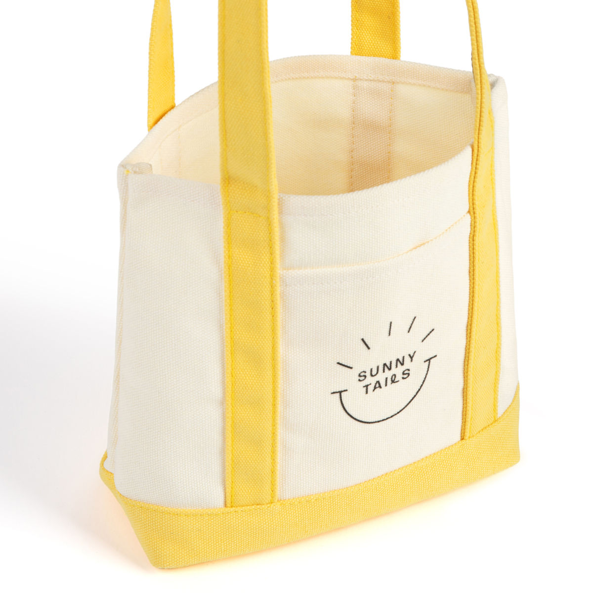 Sunnytails Mini Canvas Tote Bag
