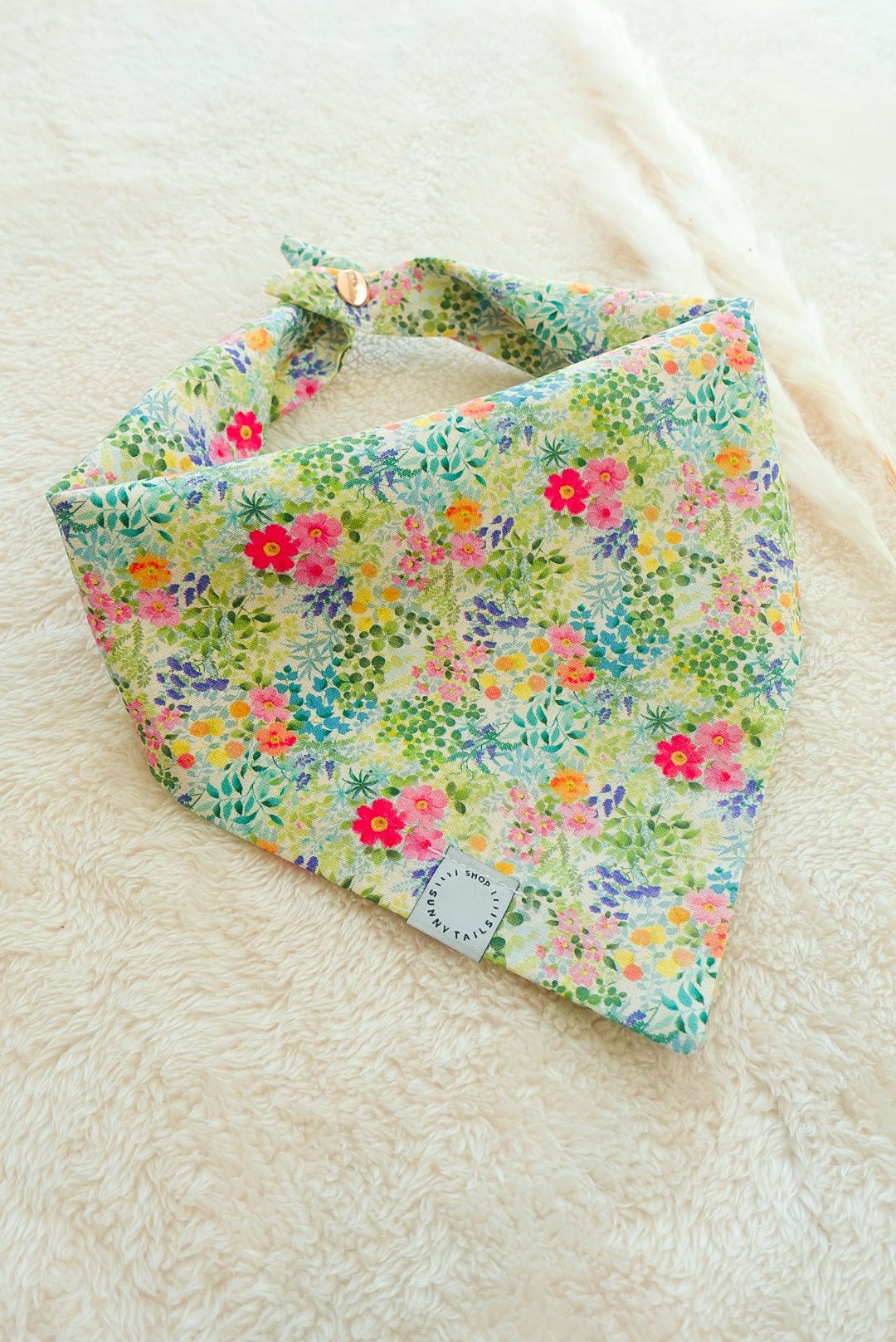 Flower Fields Dog Bandana