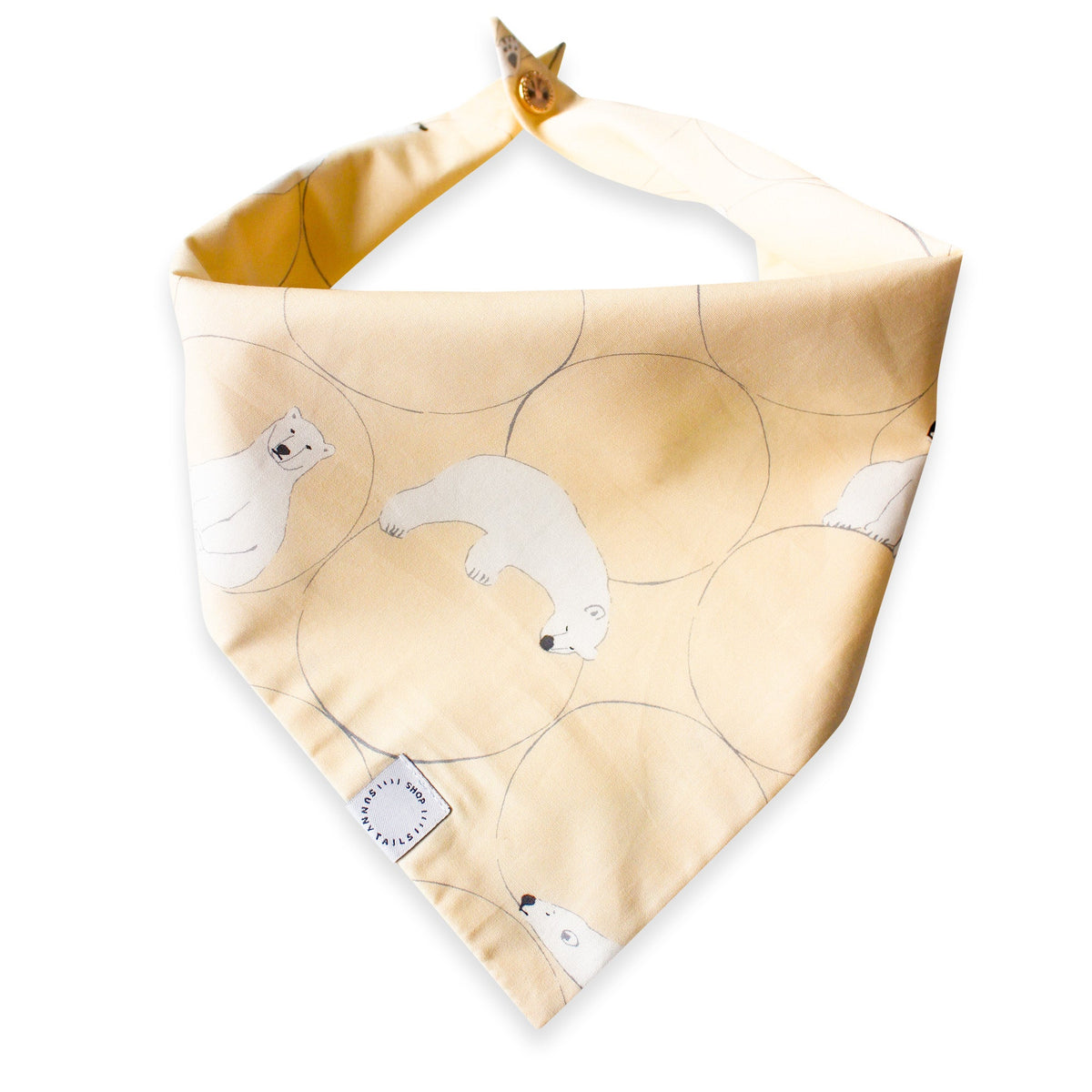 Polar Bear Daze Dog Bandana