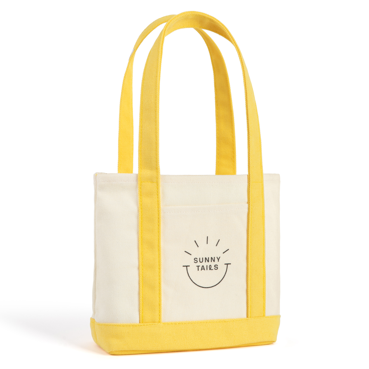 Sunnytails Mini Canvas Tote Bag