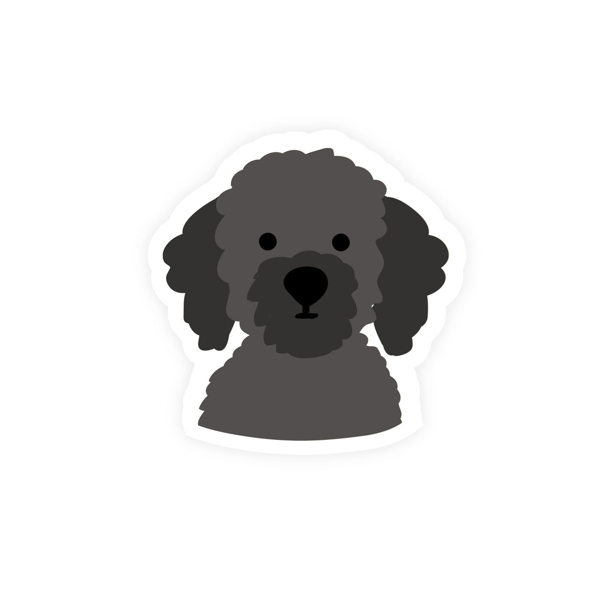 Doodle Dog Vinyl Sticker