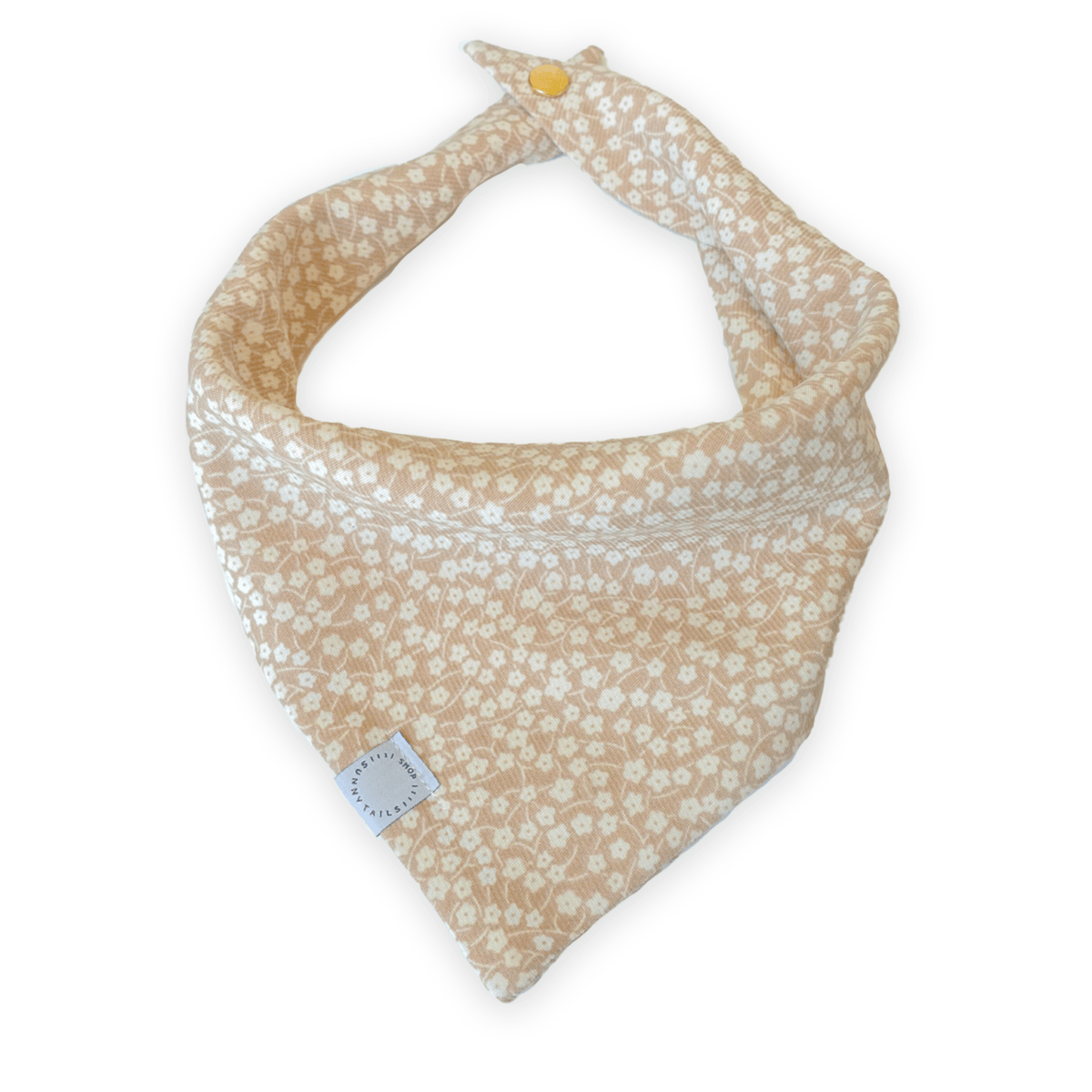 Corduroy Everyday Floral Dog Bandana