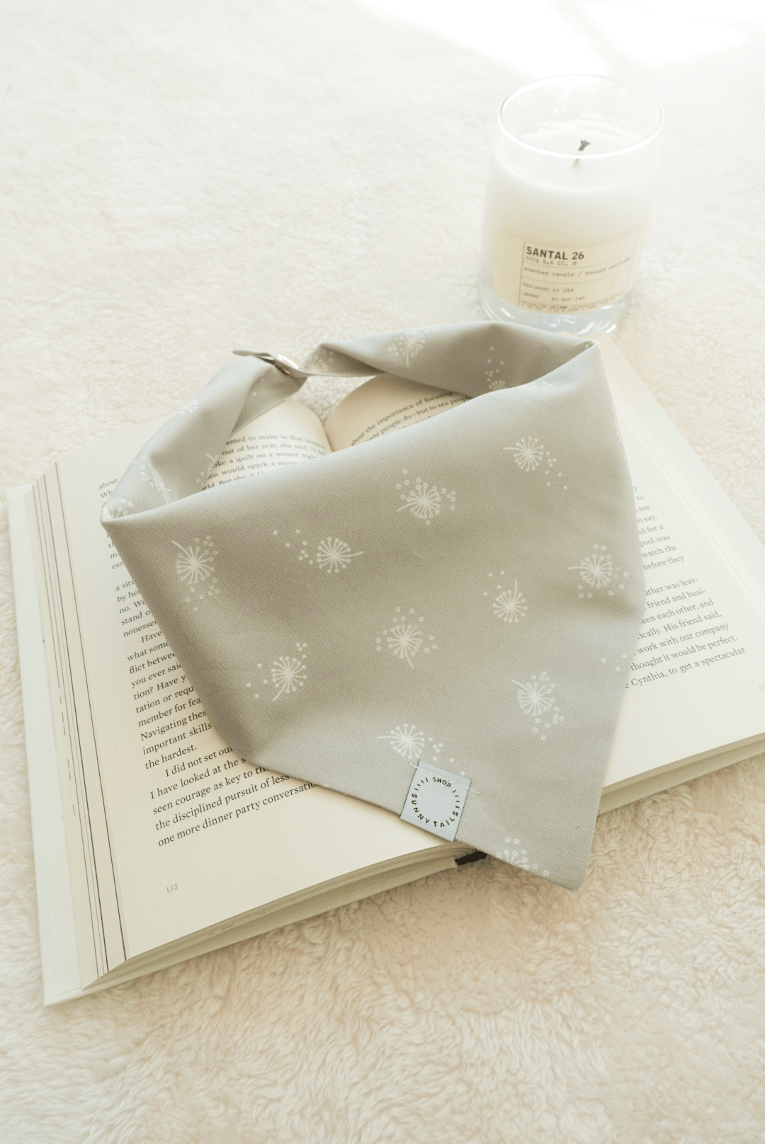Dandelions Dog Bandana