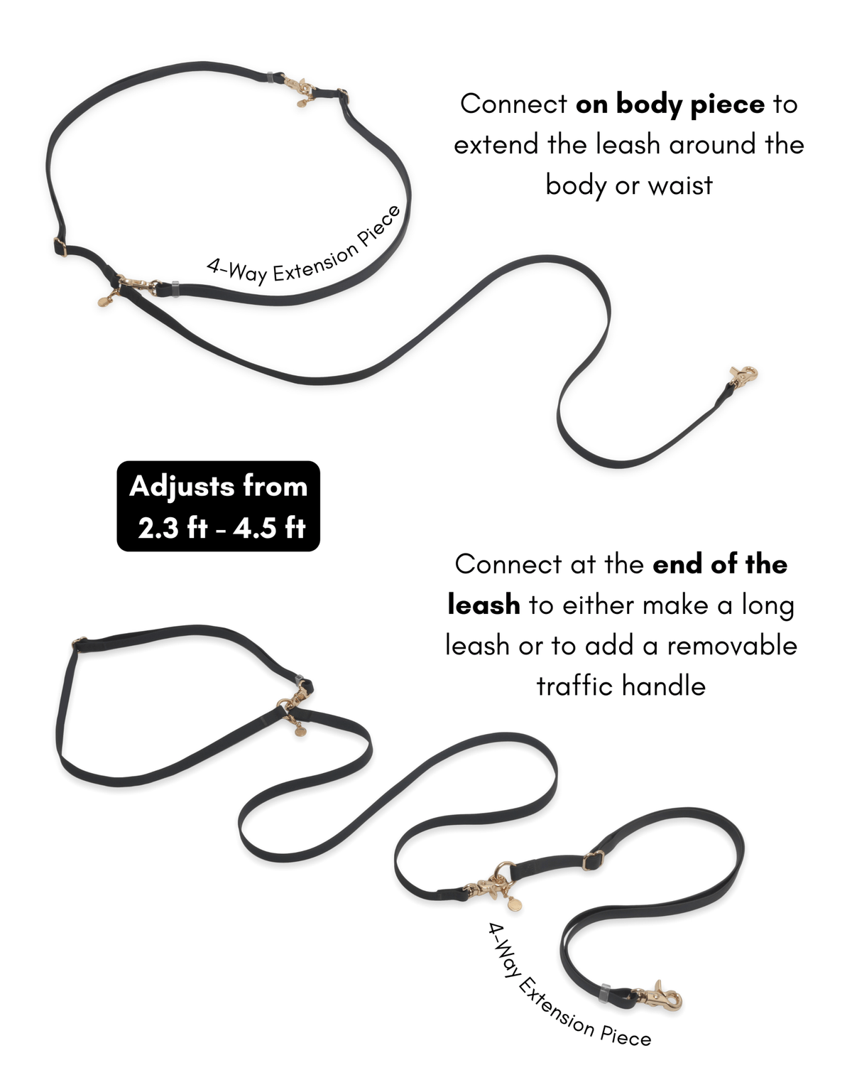 Cherry Red Cloud Leash Extension