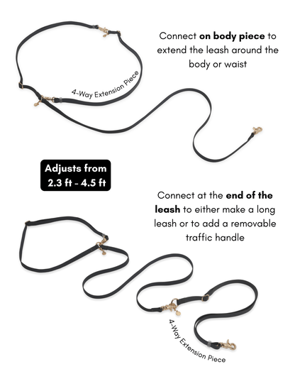 Meadow Green Cloud Leash Extension