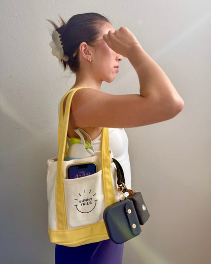 Sunnytails Mini Canvas Tote Bag