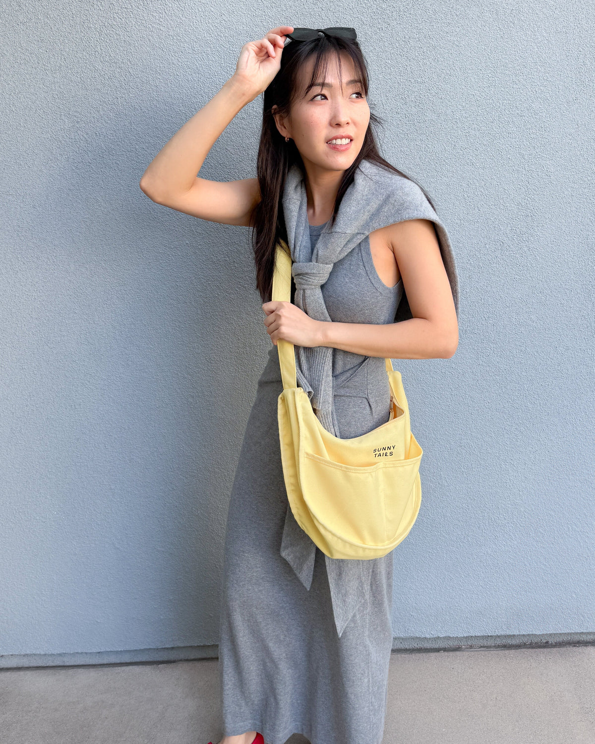 Sunnytails Canvas Tote Bag