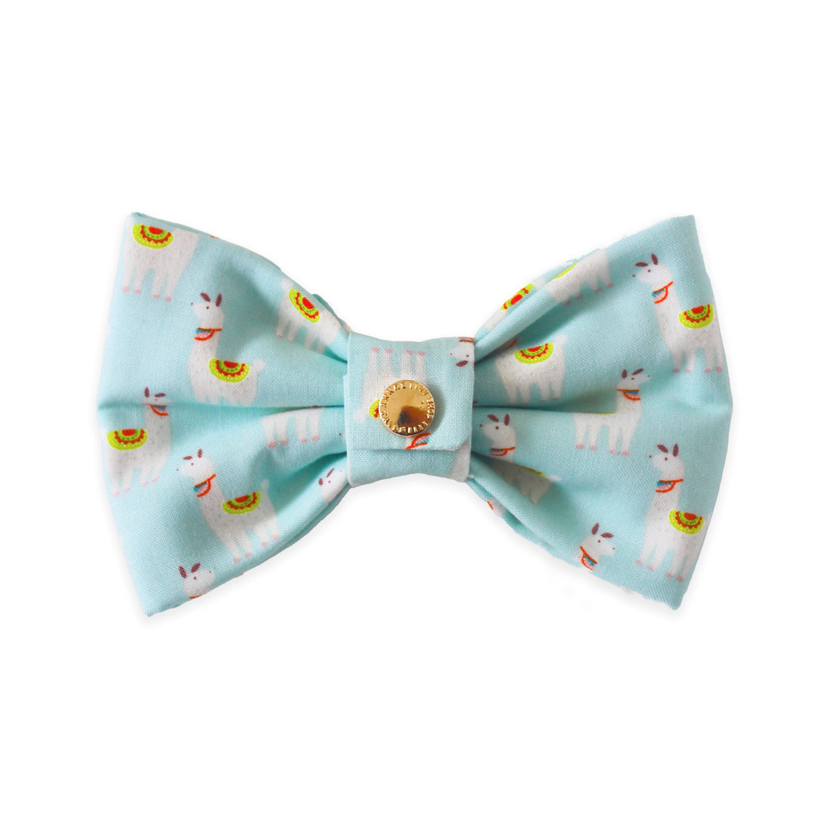 Llama Drama Dog Bow Tie