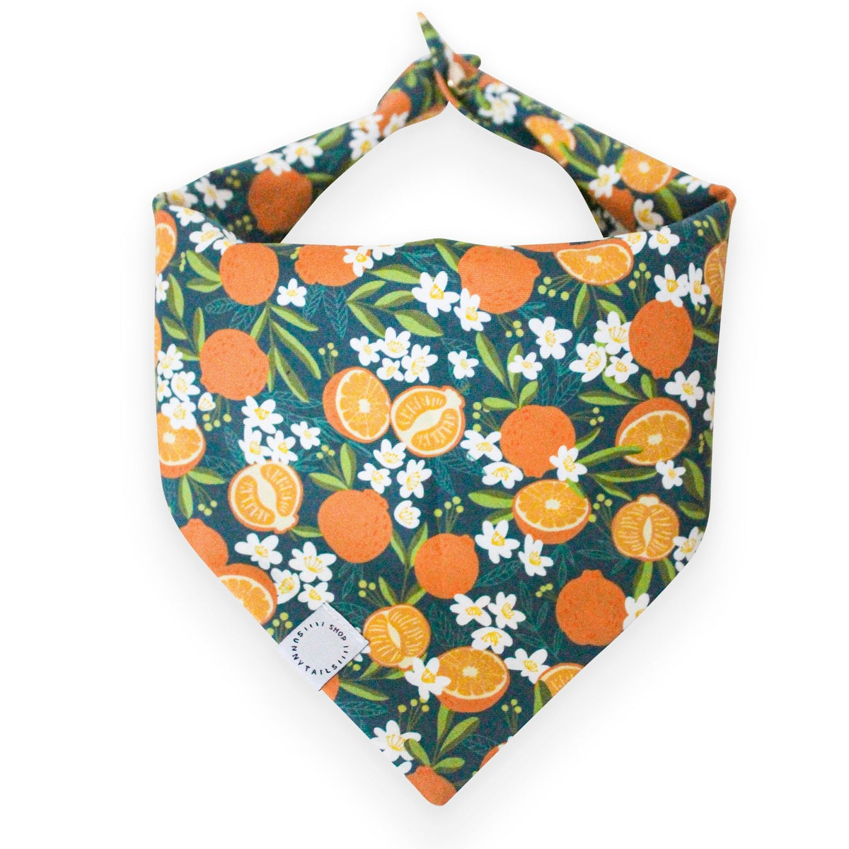 Simply The Zest Oranges Dog Bandana