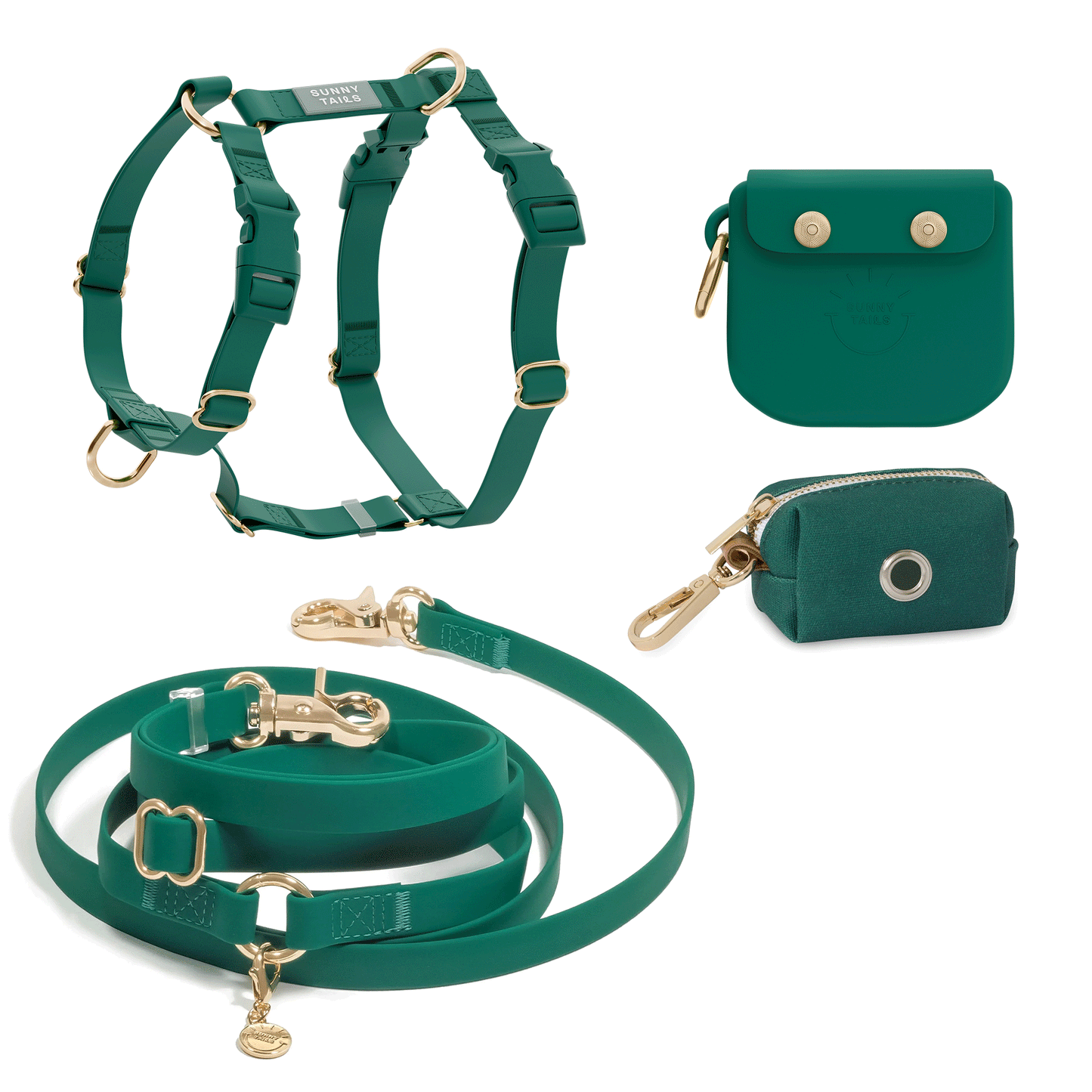 Best Sellers Harness & Standard Treat Pouch Bundle