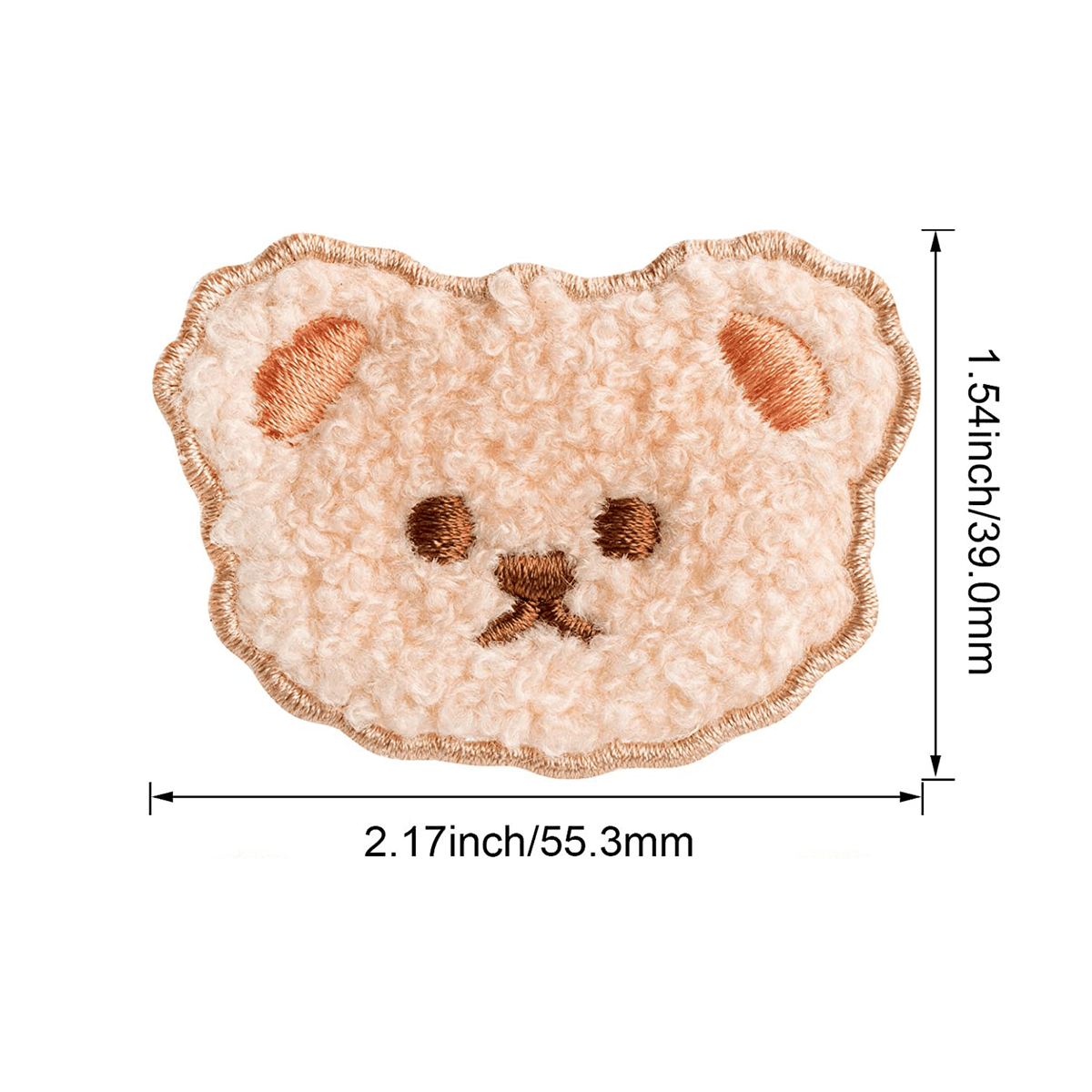 Teddy Fleece Brown Dog Bandana
