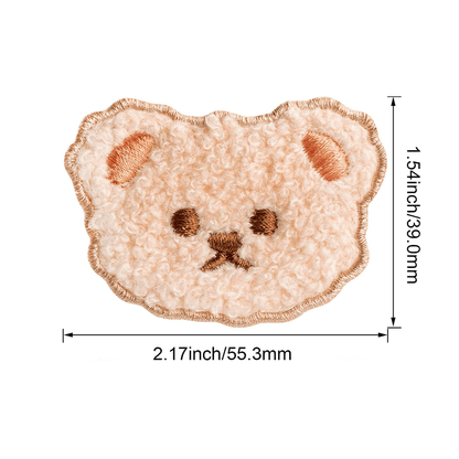 Teddy Fleece Brown Dog Bandana