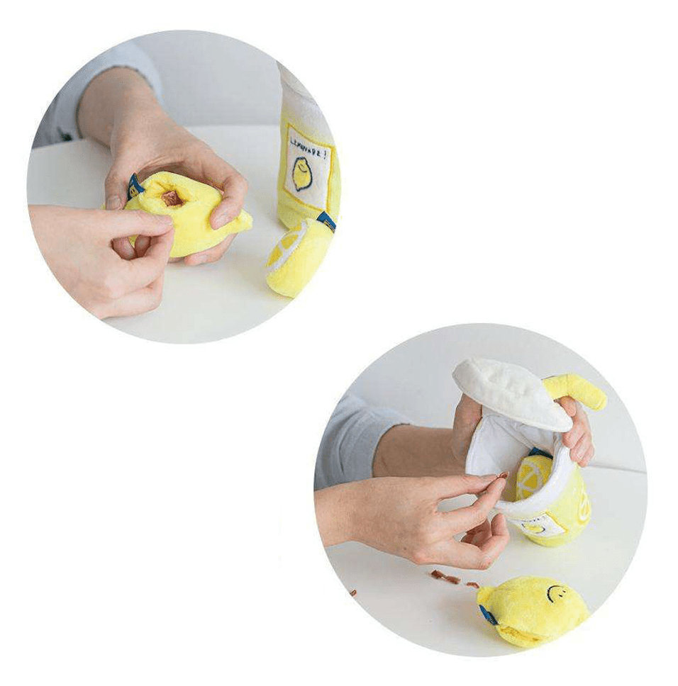 Lemonade & Lemons Nose Work Dog Toy