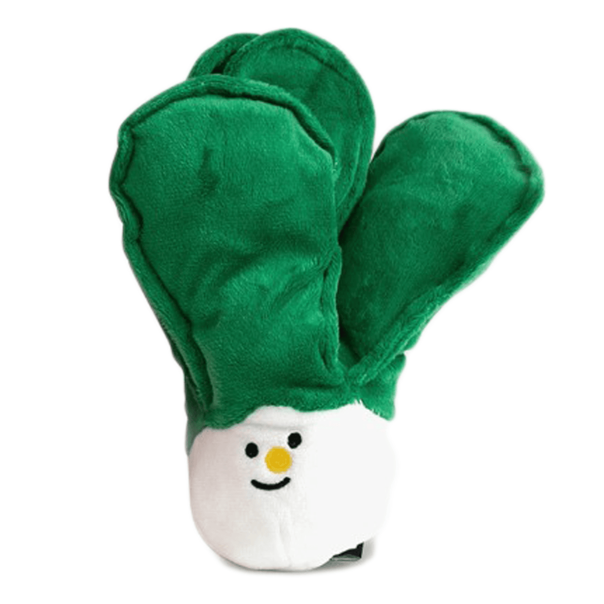 Eat Your Vegetables Crinkle & Squeaker Dog Toy