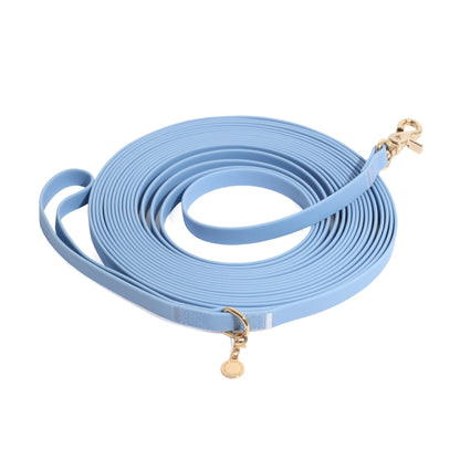 Malibu Blue Waterproof Cloud 30 Ft Dog Leash